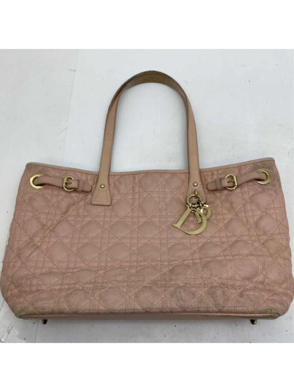 Dior Cannage Pana Tote Pink Charm Travel Mothers - Picture 13 of 14